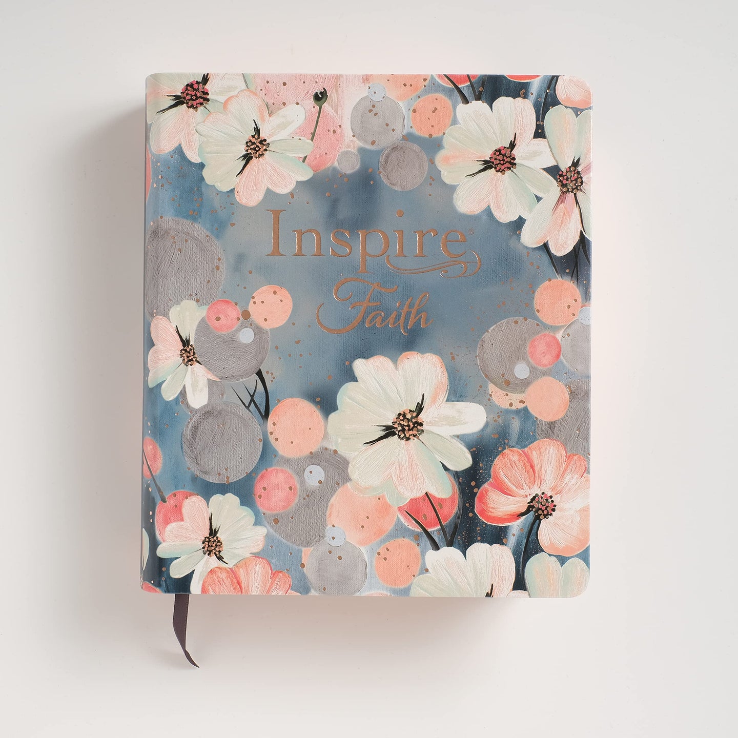 Inspire Faith Bible NLT, Filament Enabled Edition (Leatherlike, Watercolor Garden)